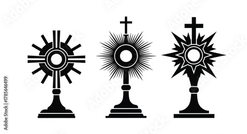 Monstrance eucharist adoration catholic religion christianity symbol
