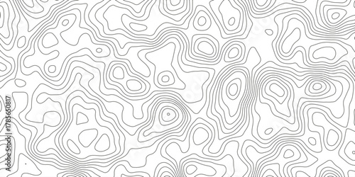 Topographic map background with geographic grid for hiking and mountain sport. luxury topographic wavy pattern and geographic grid map design. paper texture Imitation of a geographical map shades.