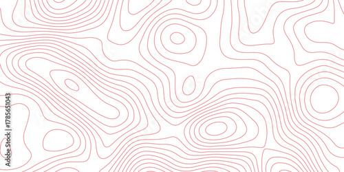 Topographic map background with geographic grid for hiking and mountain sport. luxury topographic wavy pattern and geographic grid map design. paper texture Imitation of a geographical map shades.