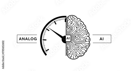 Analog vs AI: measuring technology progress and innovation