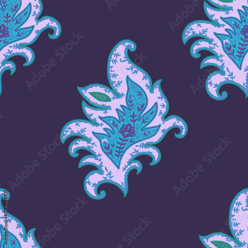Grand Decorative Botanical Leaf Pattern