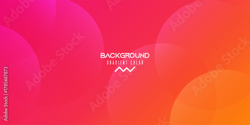 Abstract red ang orange fluid shape modern background with copy space. EPS10, website