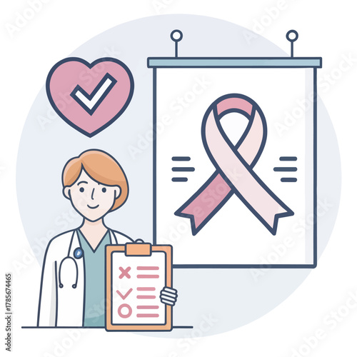 Health Campaign Poster Vector Icon Promoting Wellness