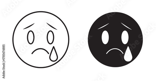 he crying face emoji is also useful to convey a sense of quiet despair, disappointment, malaise, and general sadness