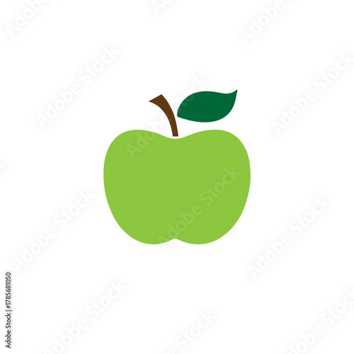Healthy Green Apple Icon