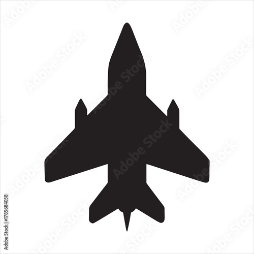 fighter jet aircraft silhouette