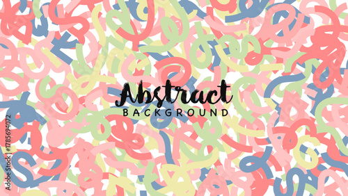 Abstract Colorful Memphis Geometric Background Retro Style Shapes Design.Vector Illustration