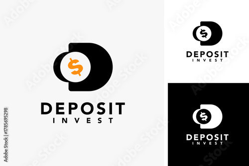 Letter D deposit logo symbol icon design