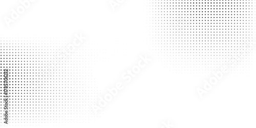 Design art halftone gradient texture. Vanishing polka dot abstract simple