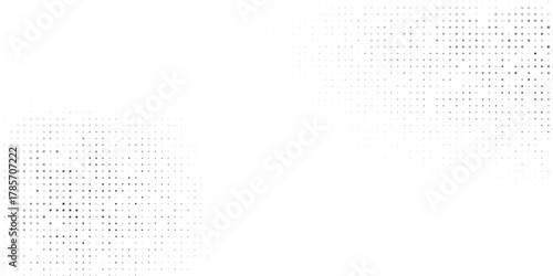 Abstract art halftone gradient texture. Vanishing polka dot modern