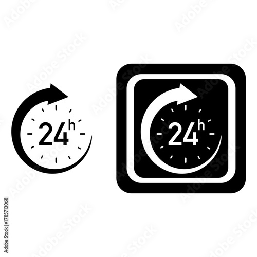 24h HOUR ICON