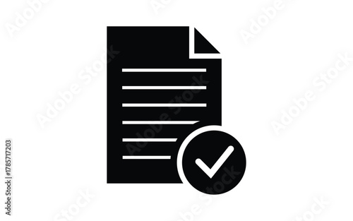 Document validated with check mark signifies approval and completion