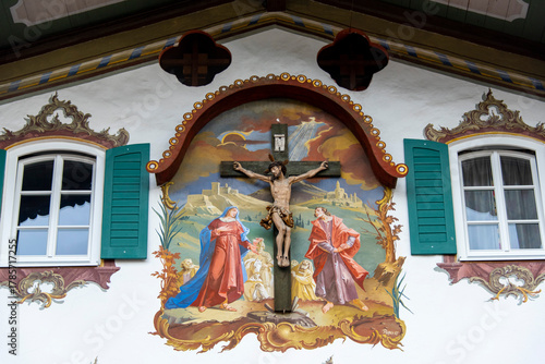 Classic Luftlmalerei House in Oberammergau - Germany 