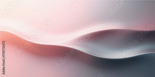 Soft red and blue flowing smoke waves abstract background texture design illustration