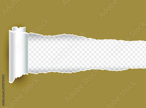 torn paper with torn edges