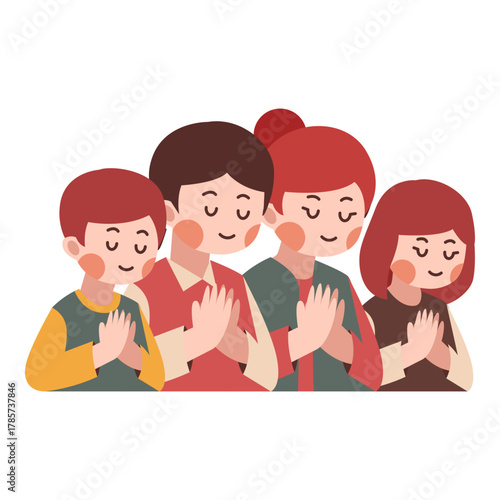 pray with family
