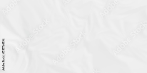 Paper texture background, Old paper background ripple soft white pattern wave crumple. Crushed and creased soft paper. Abstract wrinkle effect grunge and rough backdrop vintage page.	
