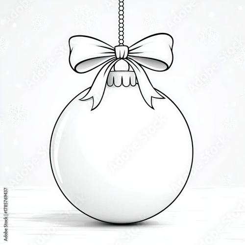 Christmas Ball Ornament, co...
