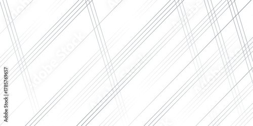 White striped background seamless line pattern. Vector notebook line vintage white geometric pattern. Diagonal lines design.