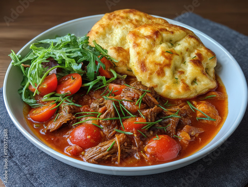 hearty Georgian food