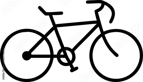 bicycle icon vector
