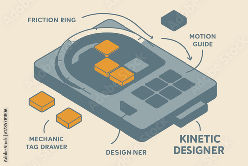 Kinetic designer: innovative mechanical design guide with motion components