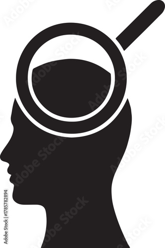 Exploring the human mind, brain analysis, thought process, and mental searching.