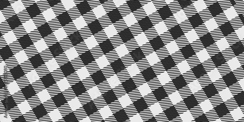 Seamless Gingham Tablecloth Tartan Plaid