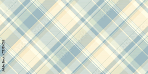 Contour fabric textile background, spanish pattern texture vector. Deco seamless tartan check plaid in light and pastel colors.