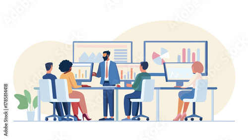 business meeting in the office