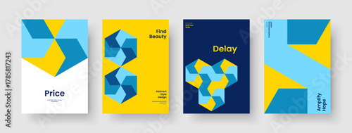 Isolated Report Template. Creative Flyer Layout. Geometric Brochure Design. Business Presentation. Book Cover. Poster. Background. Banner. Advertising. Catalog. Journal. Pamphlet. Newsletter