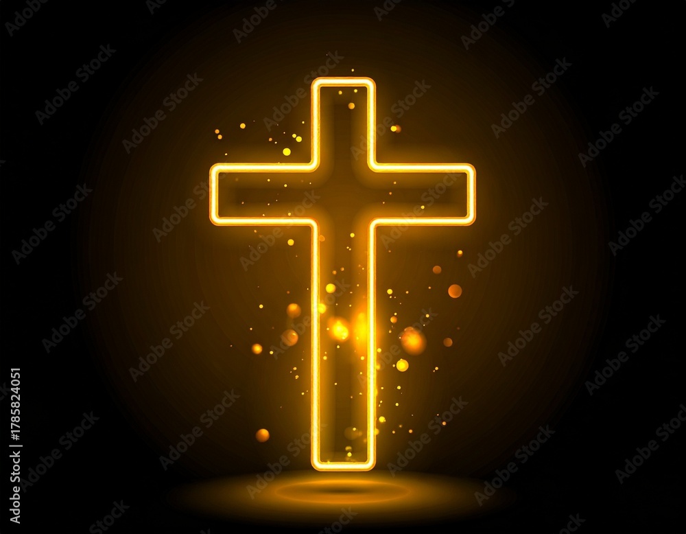 Obraz premium Luminous Christian Light