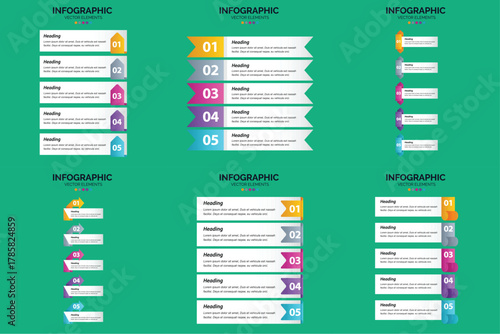 Visual Data Presentation Templates for Marketing and Finance.
Step-by-Step Process & Option Diagrams for Presentations.
Creative Timeline, Charts, and Global Data Infographics.
Set of Infographic.