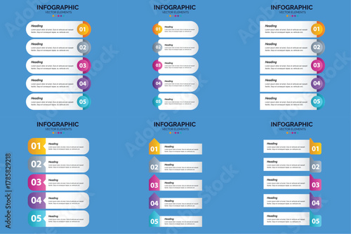Visual Data Presentation Templates for Marketing and Finance.
Step-by-Step Process & Option Diagrams for Presentations.
Creative Timeline, Charts, and Global Data Infographics.
Set of Infographic.