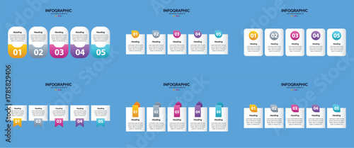 Visual Data Presentation Templates for Marketing and Finance.
Step-by-Step Process & Option Diagrams for Presentations.
Creative Timeline, Charts, and Global Data Infographics.
Set of Infographic.
