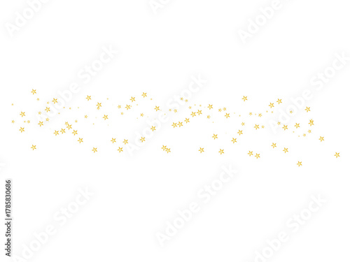 Golden falling stars  on white background |  gold star pattern | falling Gold bokeh