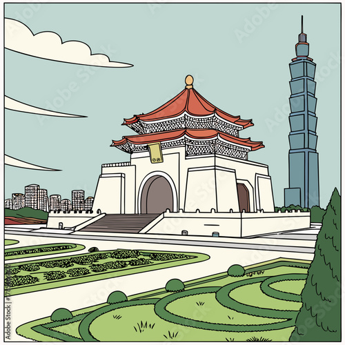 pavilion in the park