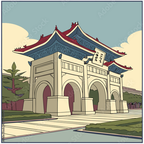 gate to the taj mahal