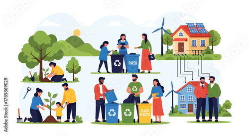 Eco-Friendly Lifestyle Protecting the Environment through Sustainable Actions & Practices