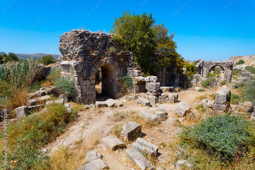 Obraz premium Miletus Archaeological Site near Didim city in Turkey