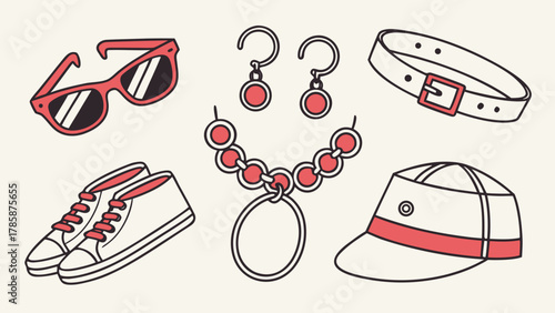 Accessories and apparel, perfect for summer