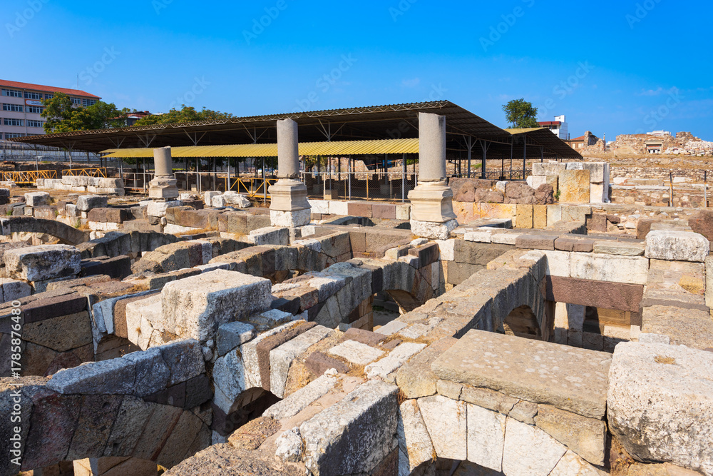 Fototapeta premium The Agora of Smyrna in Izmir city in Turkey