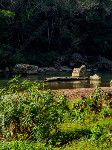 Cahabon River, Semuc Champey, Lanquin, Alta Verapaz Department, Guatemala