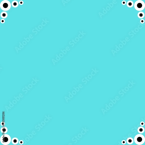 Simple Square Background Frame with Blue Screen Background, Unique Square Background Frame, Amazing Style Background Frame