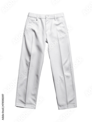 Classic white trousers for formal and casual wear