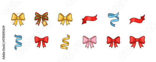 Assorted Bows and Ribbons Collection
