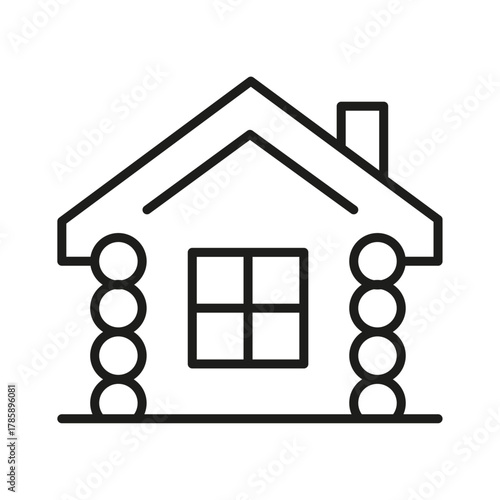 Home insurance. Mortgage, house with money icon line style isolated on white background. Residence Realm icon. secure house icon sign vector. Collateral house buy icon outline vector.