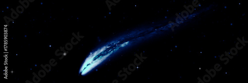 galaxy in a free space.