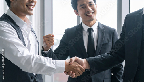 Business partner meeting in success concept