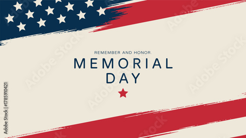 Memorial day united states of america patriotic holiday remembrance of fallen soldiers and heroes silhouette